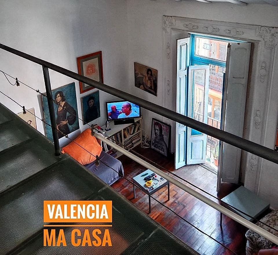 Bedroom of Flat to rent in  Valencia Capital  with Air Conditioner, Heating and Furnished