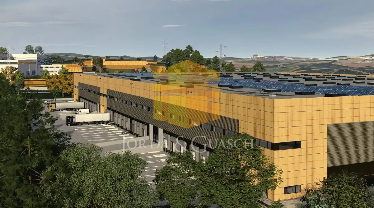 Exterior view of Industrial buildings for rent in Martorell  with Heating and Alarm