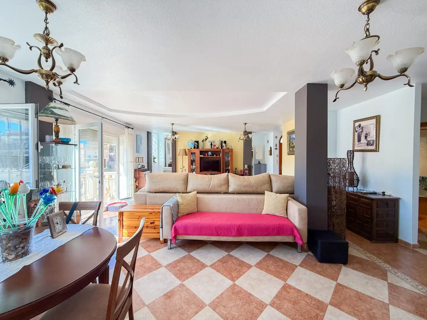 Sala de estar de Casa o chalet en venta en Águilas con Terraza, Trastero y Piscina