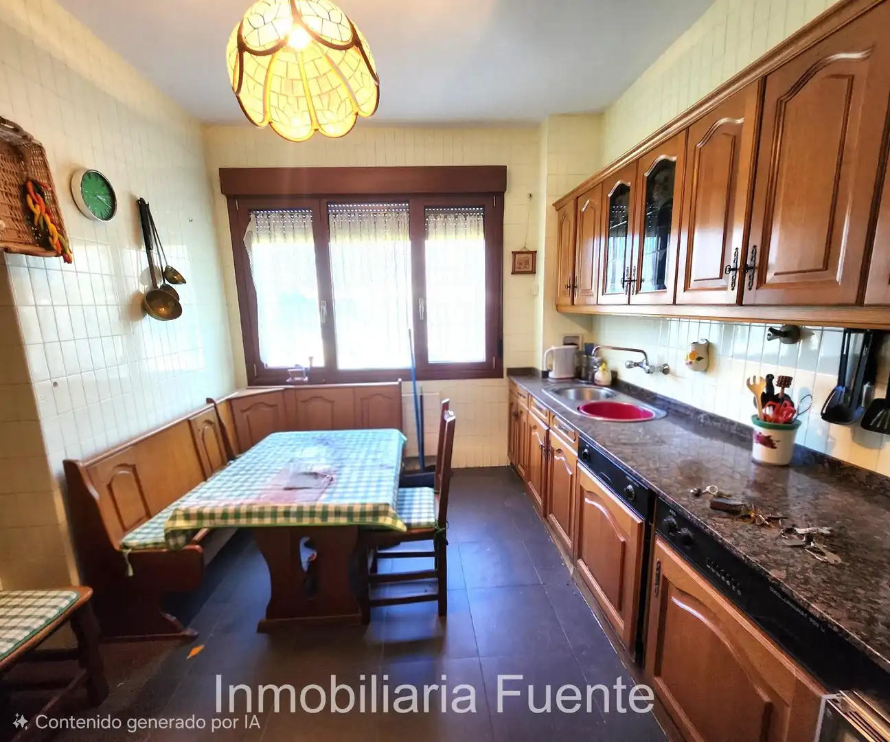 Cocina de Casa o chalet en venta en Zalla  con Calefacción, Jardín privado y Terraza