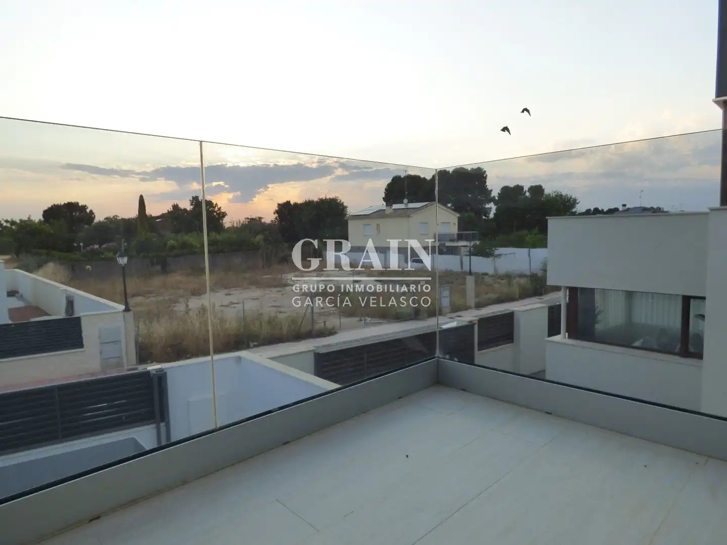 Garden of Houses for sale in Albacete  with Heating, Terrace and Storage room
