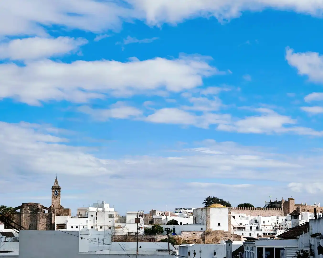 Vista exterior de Casa o chalet en venta en Vejer de la Frontera con Aire acondicionado, Terraza y Amueblado