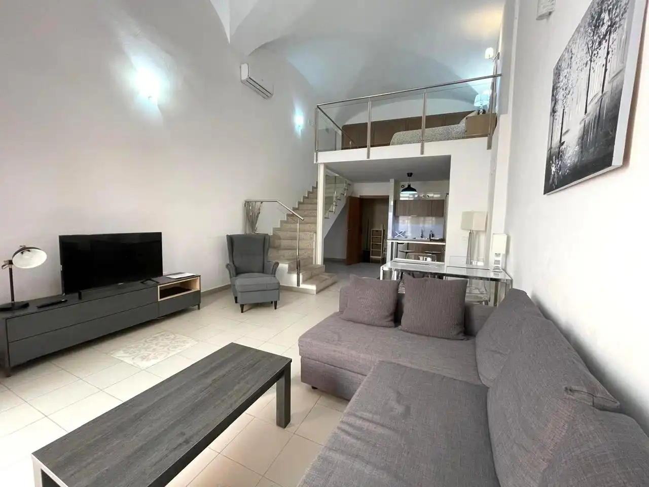 Sala de estar de Planta baja en venta en Cáceres con Amueblado
