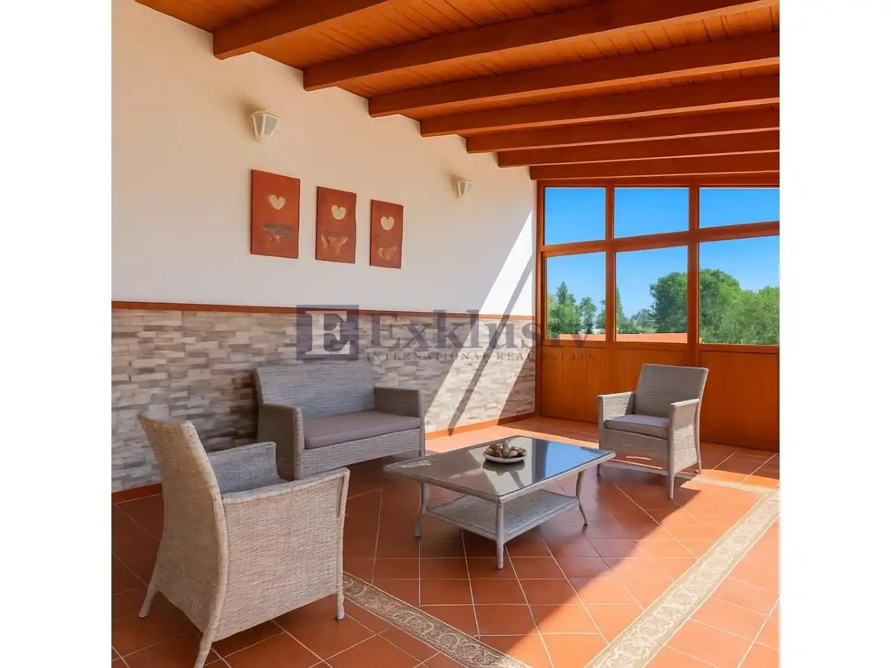 Terrace of Country homes for sale in El Rosario  with Private garden, Terrace and Swimming Pool
