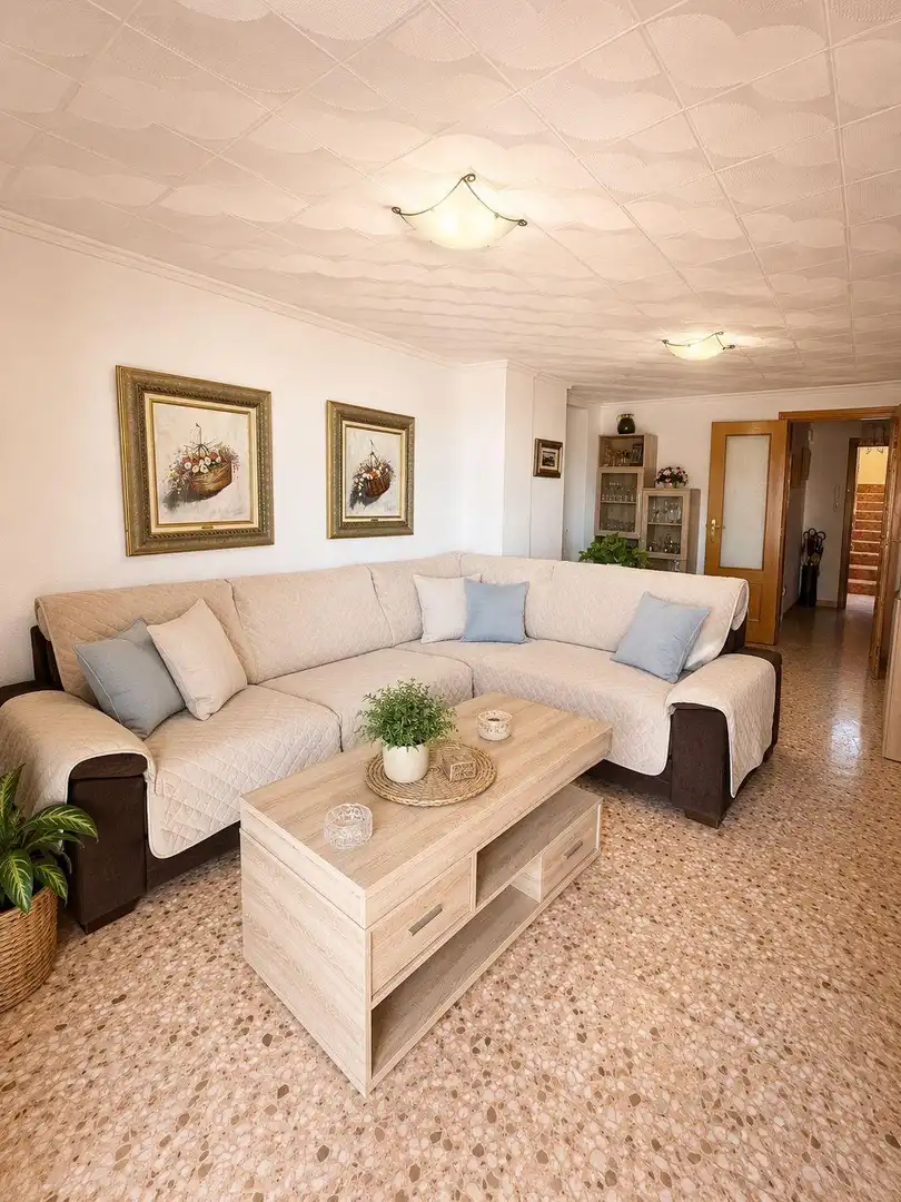 Living room of Apartments for sale in Gandia  with Air Conditioner, Heating and Terrace