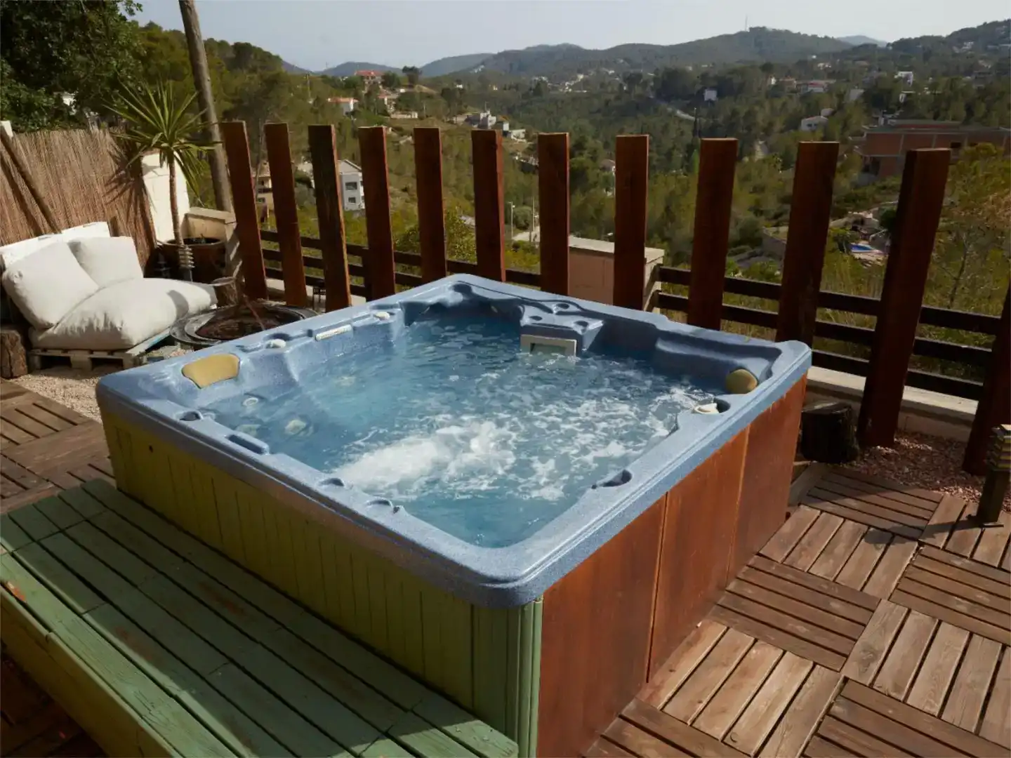 Terrassa de Casa o xalet en venda en Olivella amb Aire condicionat, Piscina i Balcó