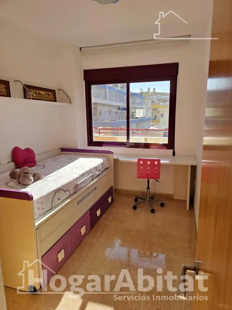 Bedroom of Flat for sale in Canet d'En Berenguer  with Air Conditioner, Terrace and Storage room