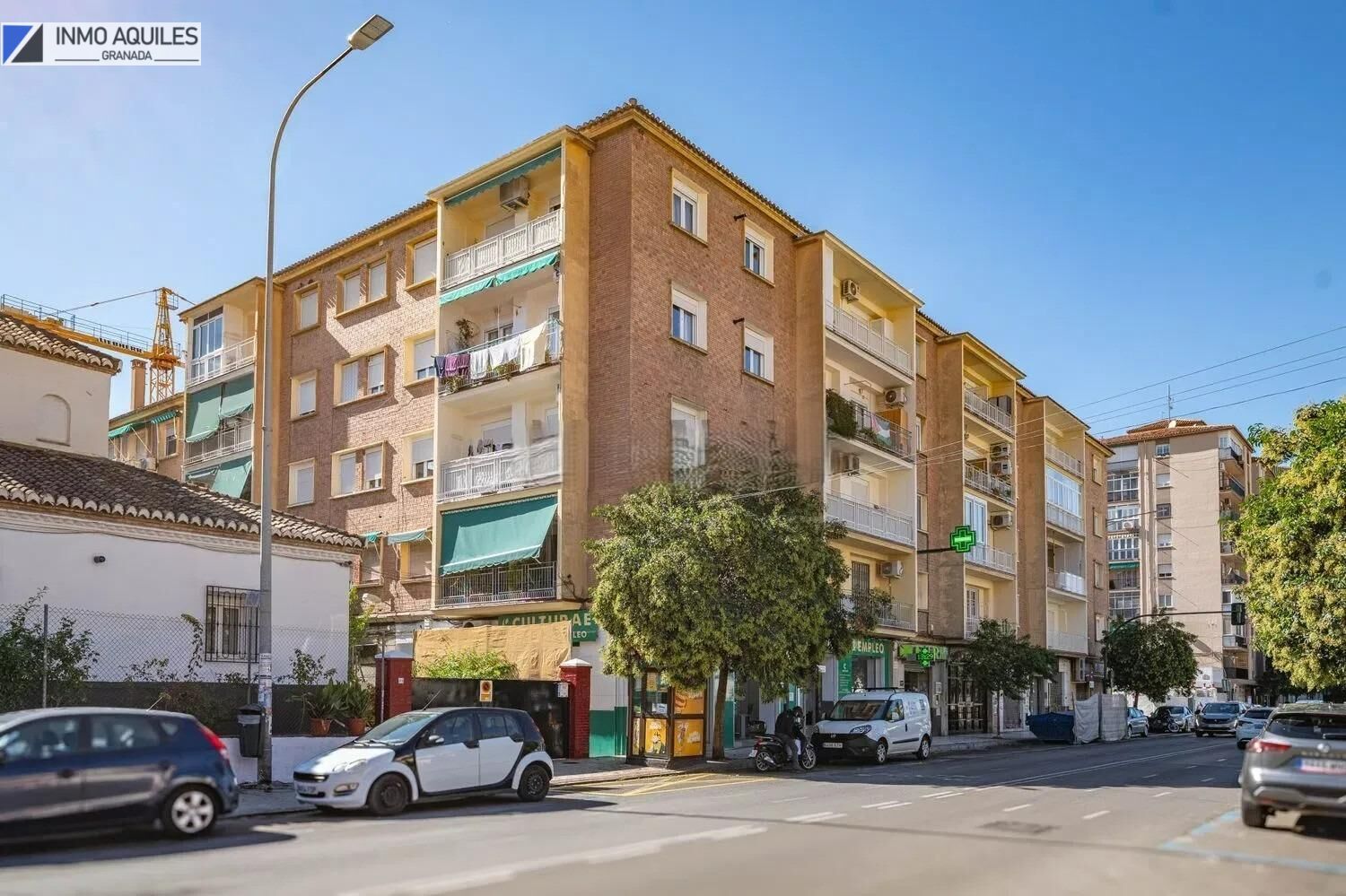 Exterior view of Flat for sale in  Granada Capital  with Air Conditioner, Terrace and Balcony