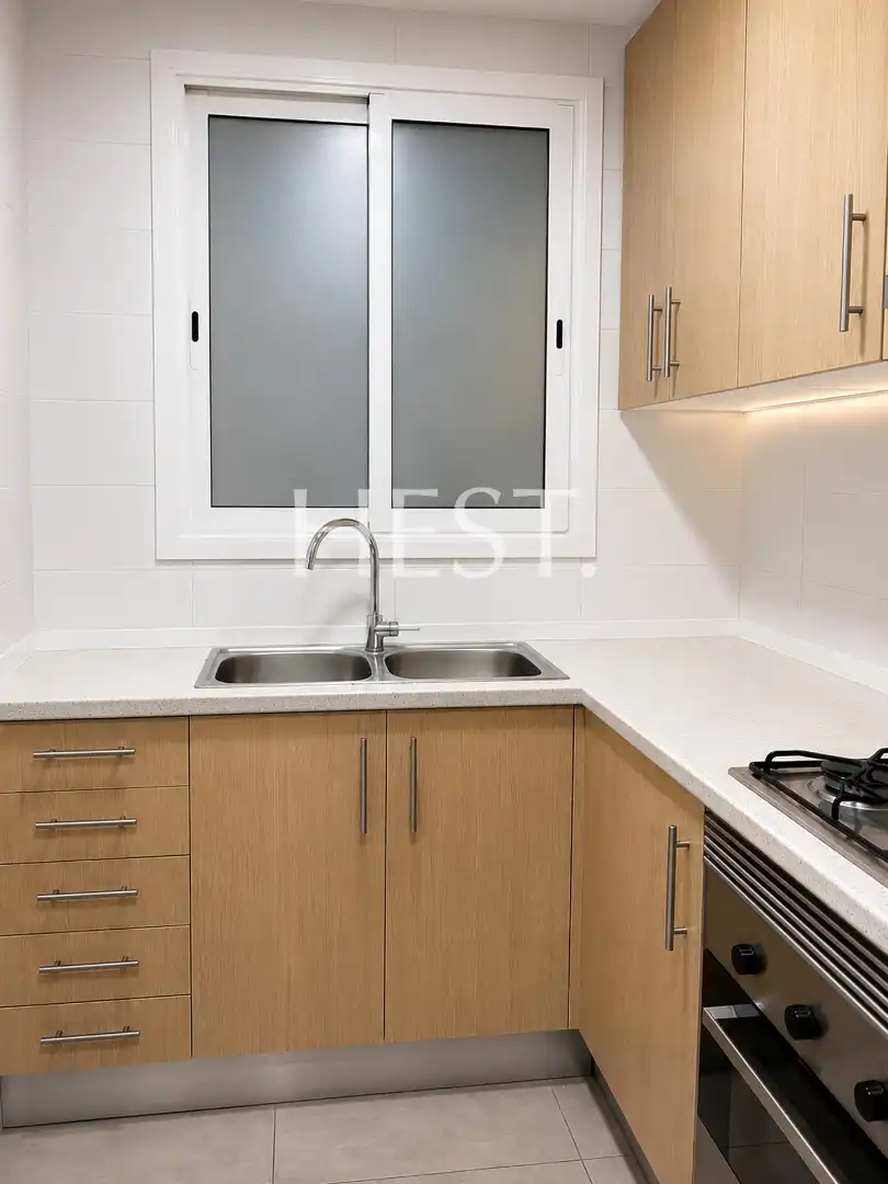 Cocina de Piso en venta en Barcelona con Aire acondicionado, Calefacción y Parquet