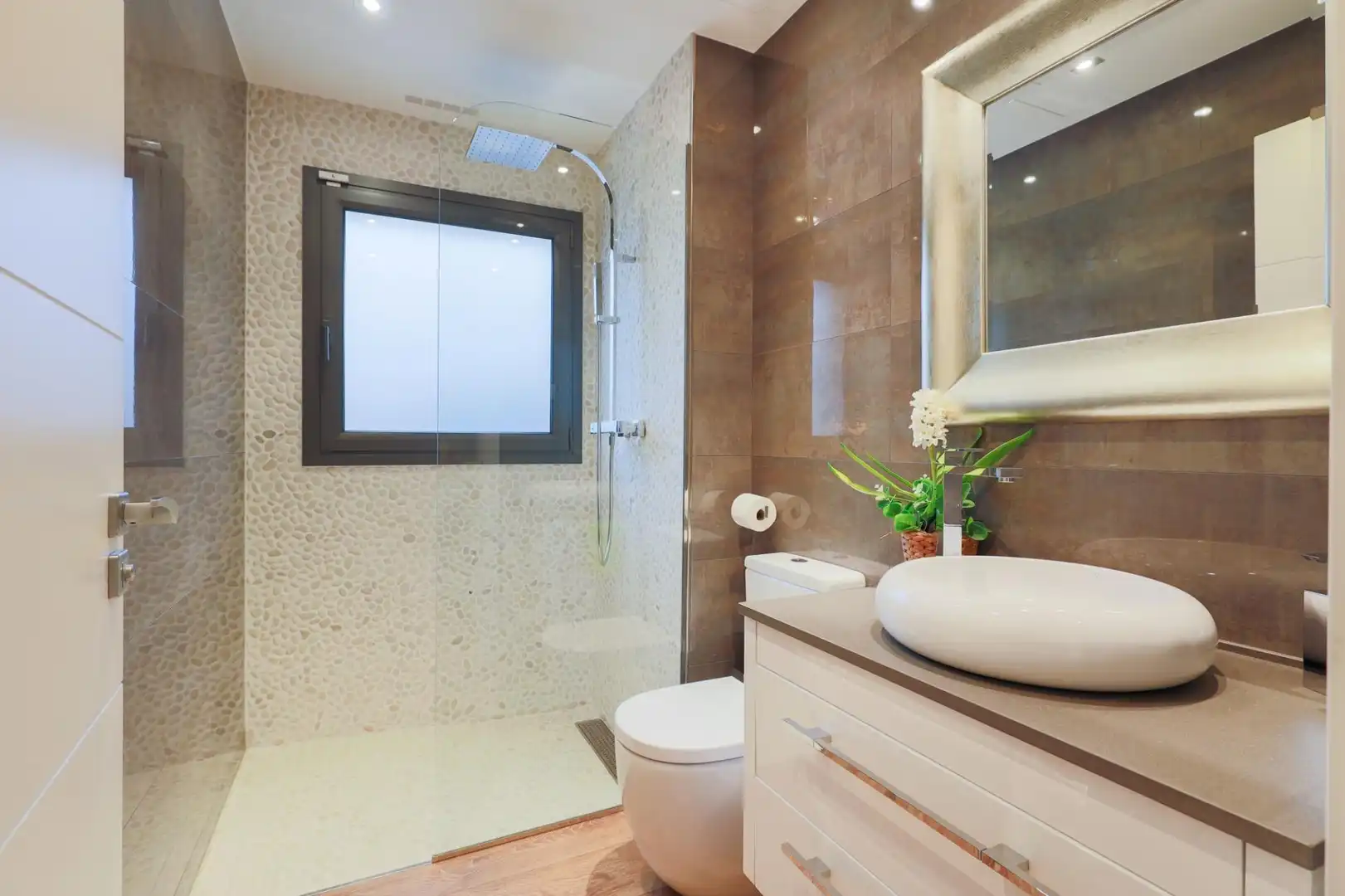 Baño de Casa o chalet en venta en Vilassar de Dalt con Aire acondicionado, Calefacción y Jardín privado