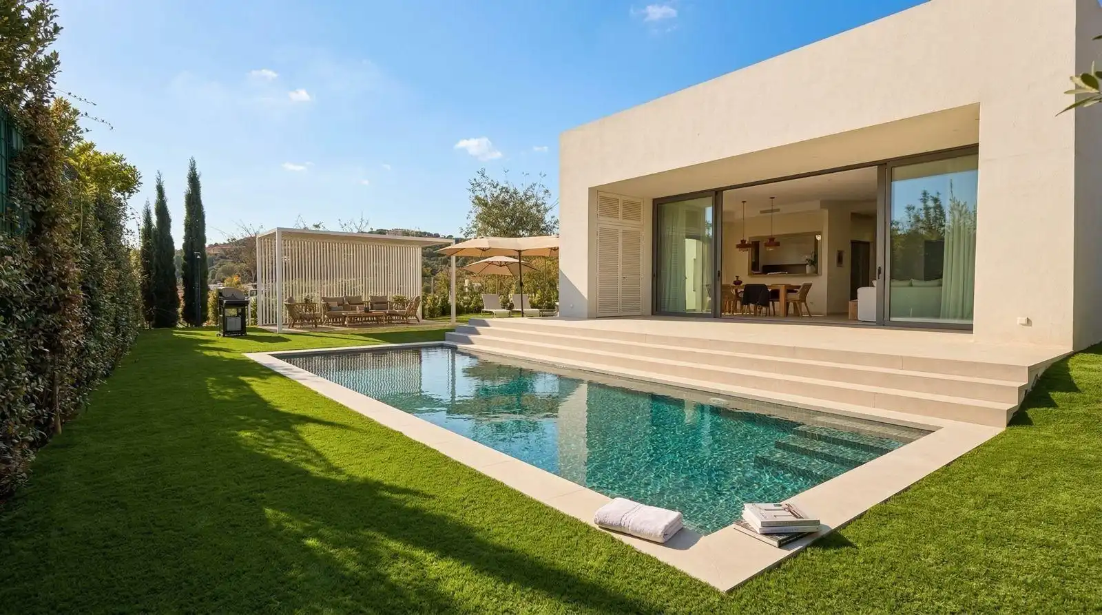 Villa mit Pool zur Miete in S'Agaró