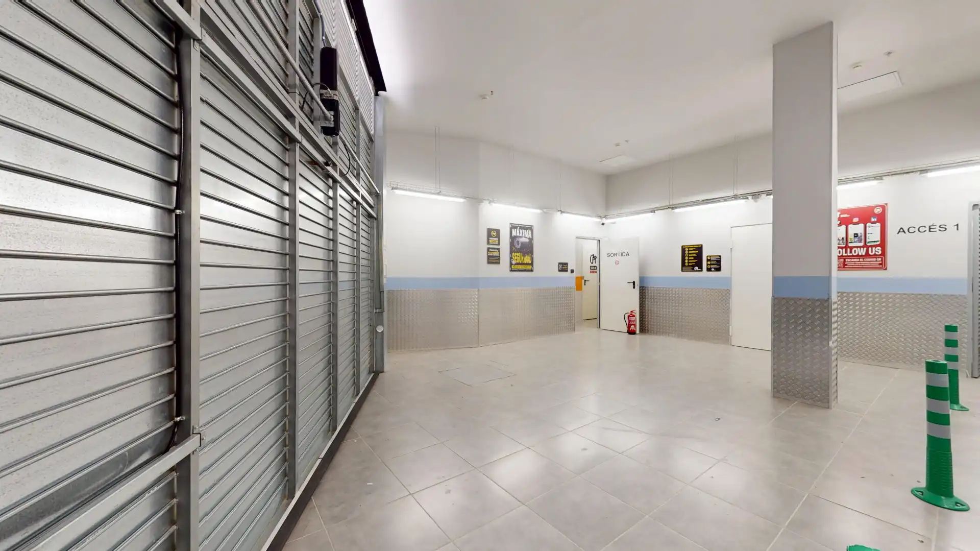 Traster de lloguer en Barcelona amb Alarma