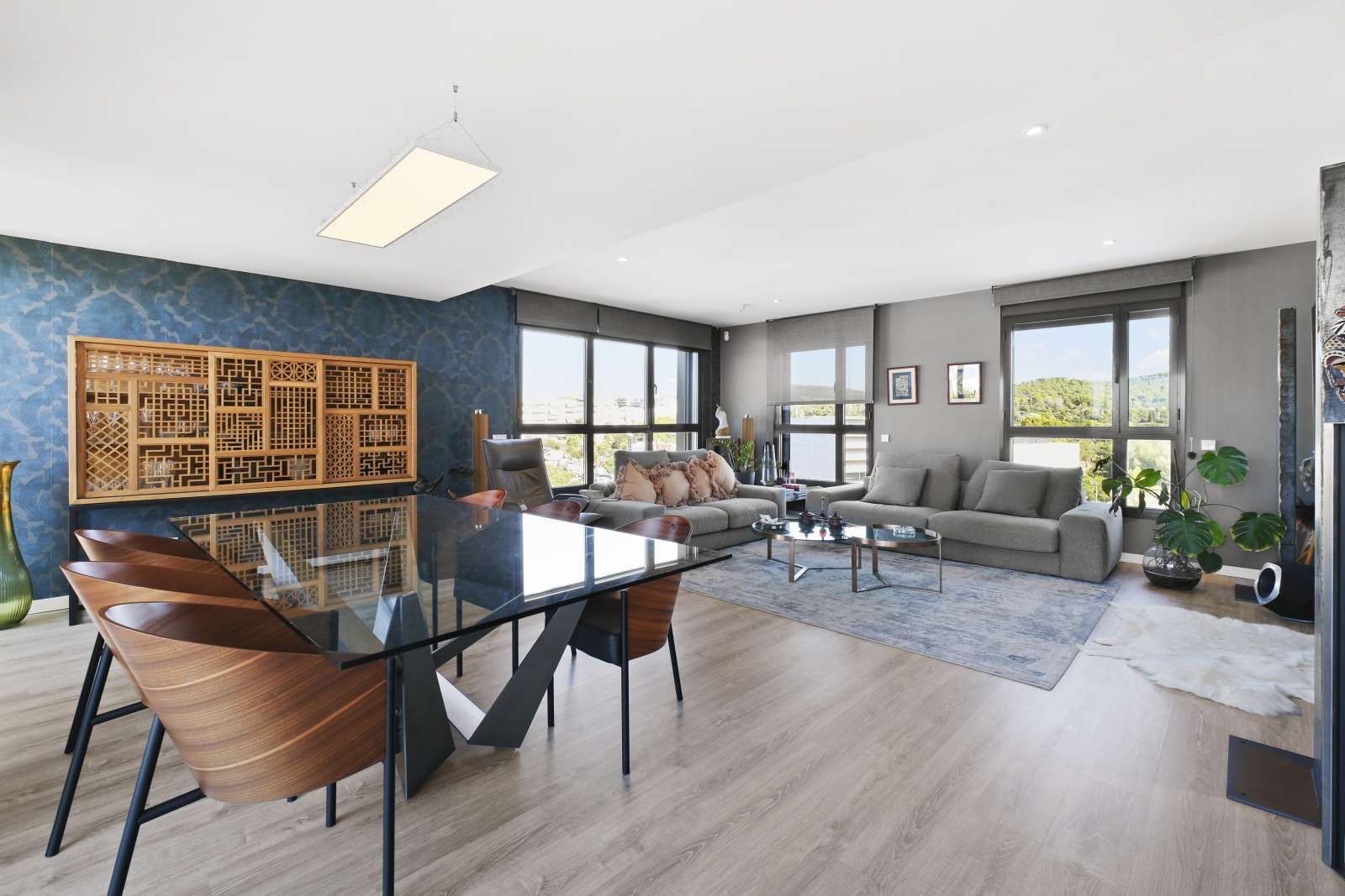 Sala d'estar de Apartament per a compartir en Sitges amb Aire condicionat i Terrassa