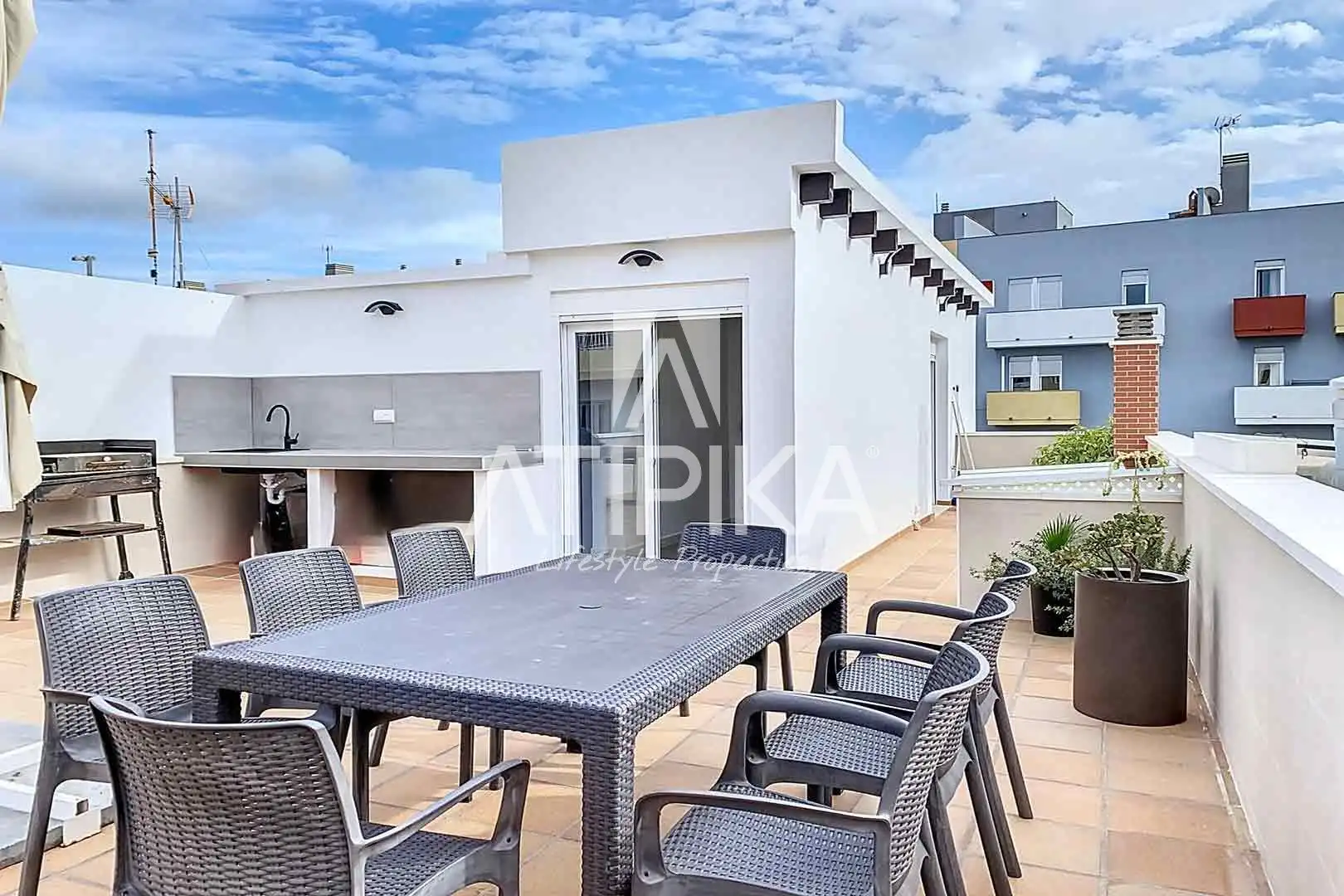 Terrassa de Casa o xalet en venda en Maó - Mahón amb Aire condicionat, Calefacció i Terrassa
