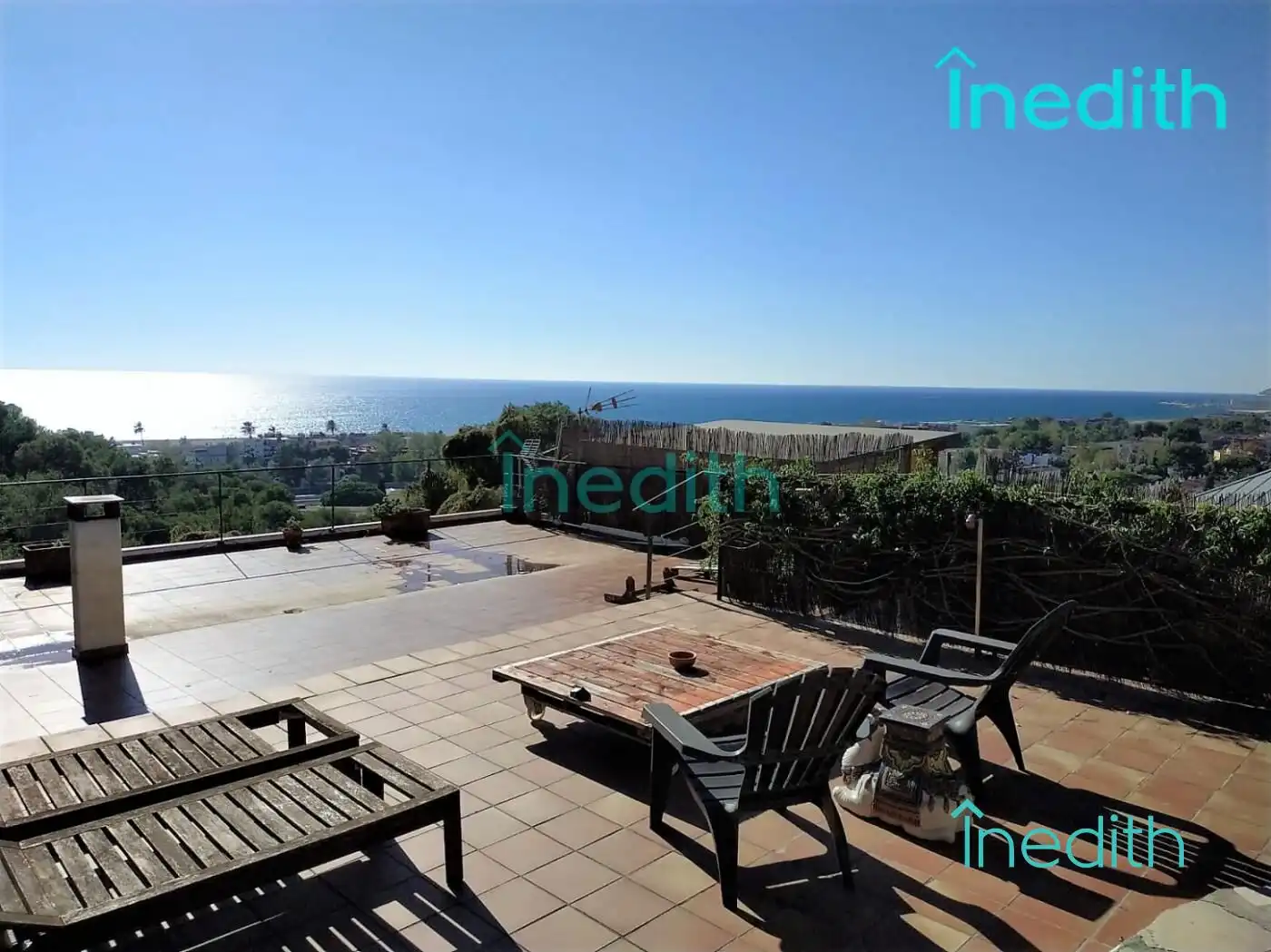 Garden of Houses for sale in Castelldefels  with Air Conditioner, Heating and Private garden