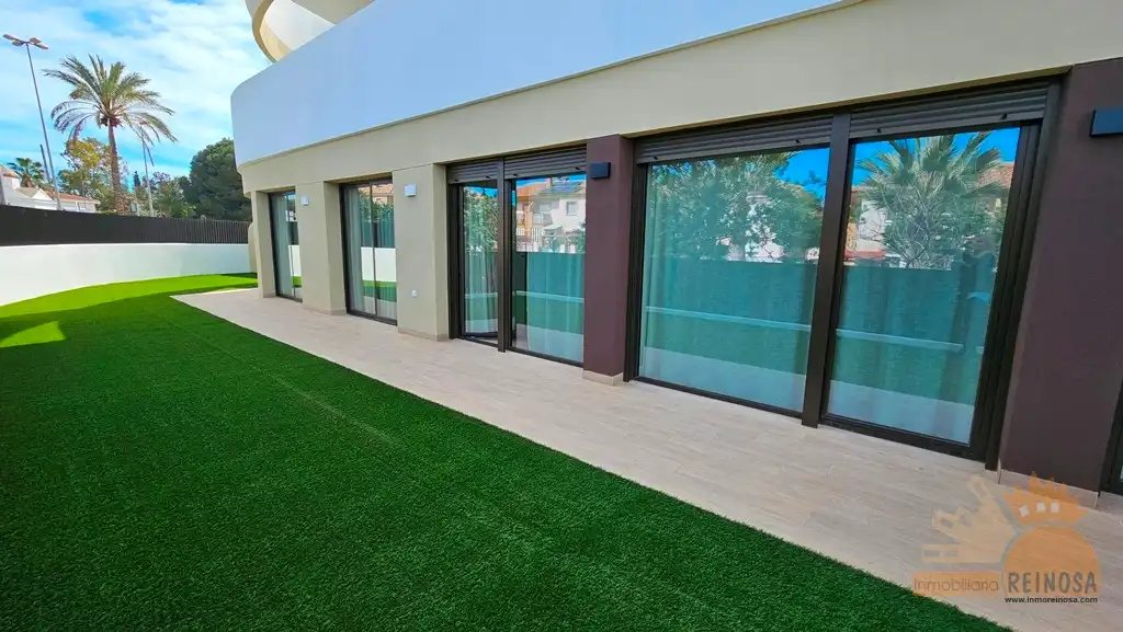 Terraza de Planta baja en venta en Molina de Segura con Aire acondicionado, Jardín privado y Parquet