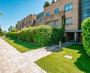 Exterior view of Flat for sale in La Moraleja  with Air Conditioner and Swimming Pool