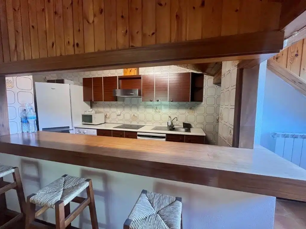 Cuina de Apartament de lloguer en La Massana amb Terrassa