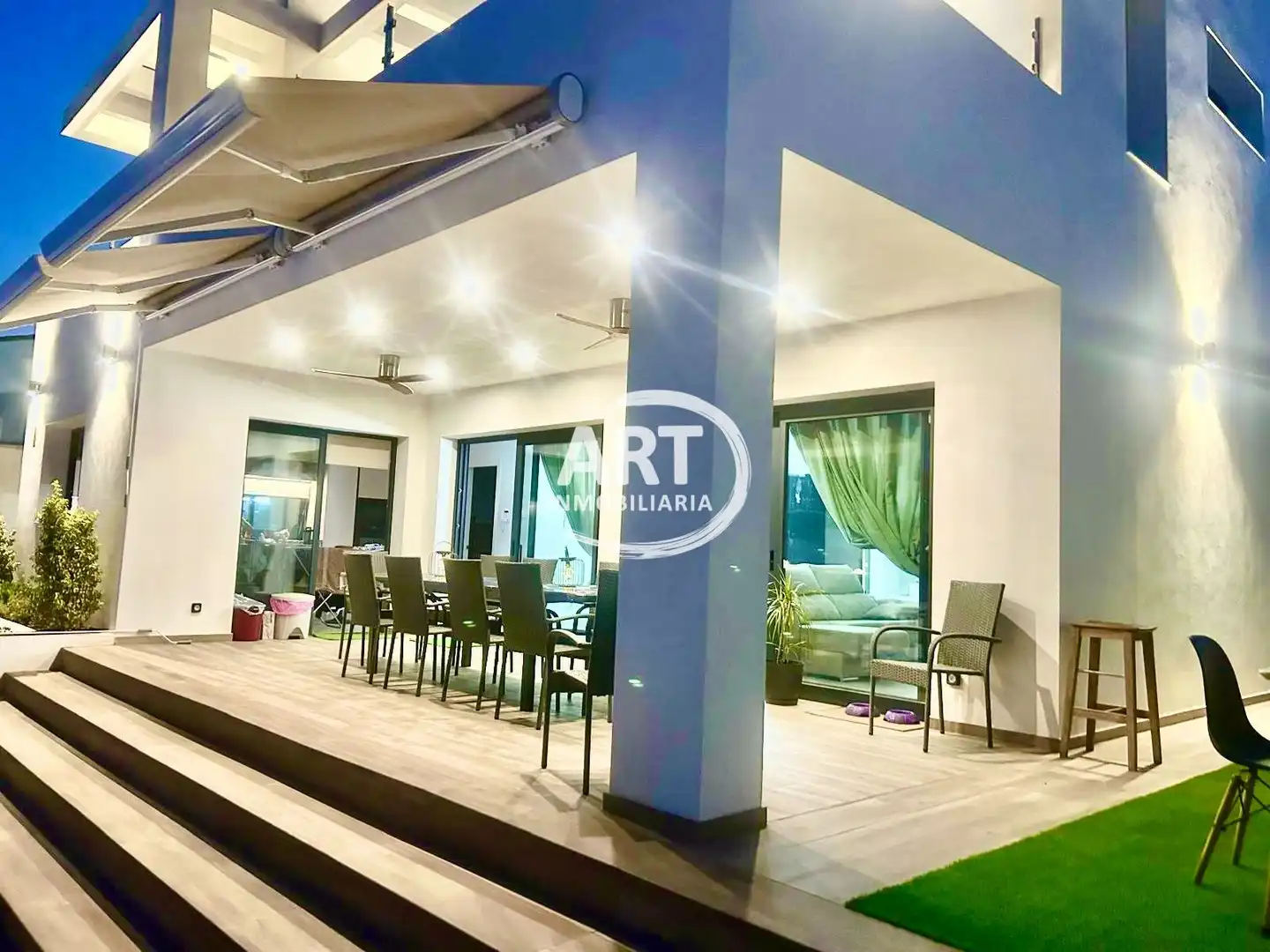 Terrace of Houses for sale in San Antonio de Benagéber  with Air Conditioner, Heating and Private garden