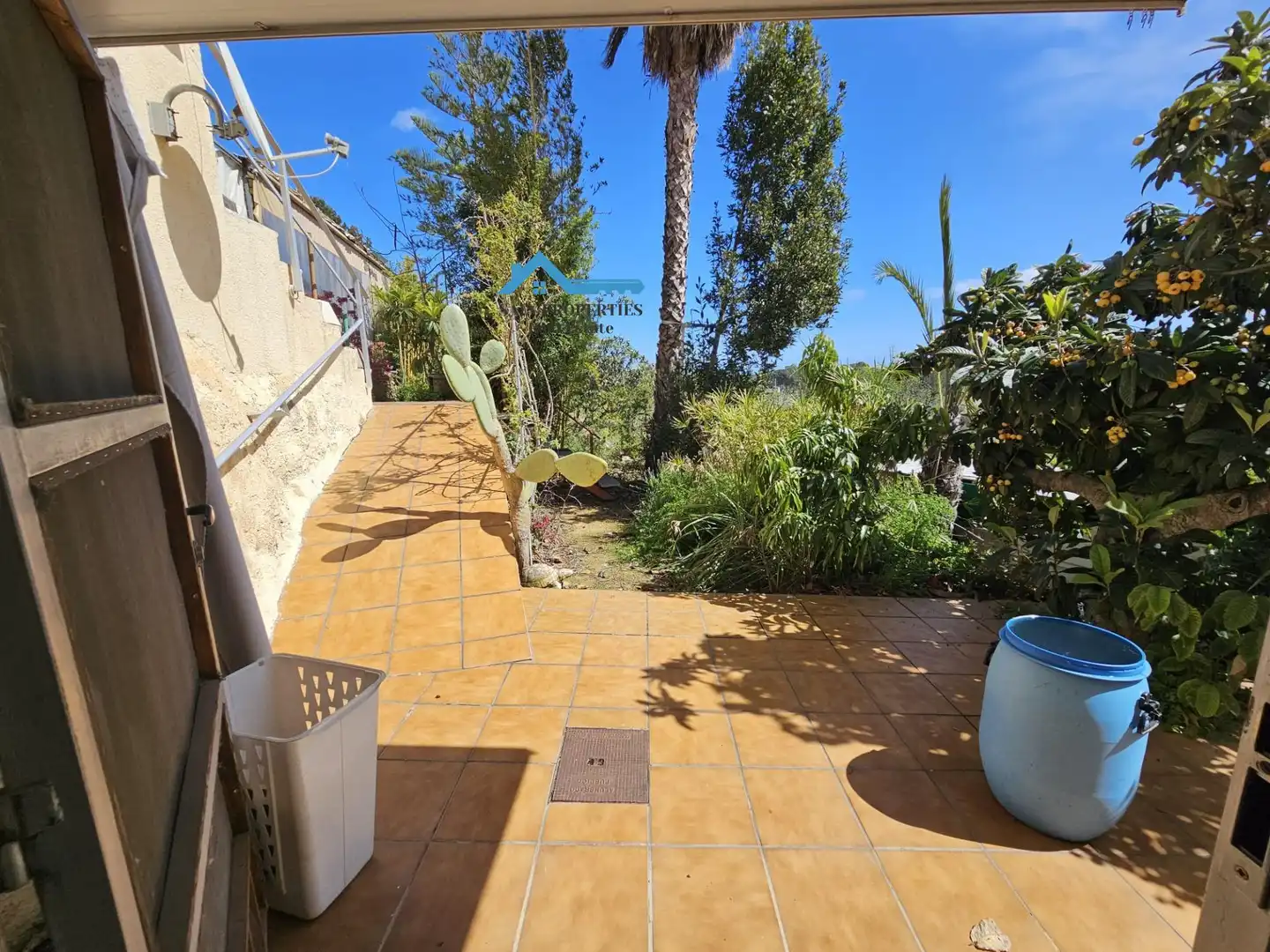 Terraza de Finca rústica en venta en La Nucia con Jardín privado, Terraza y Trastero