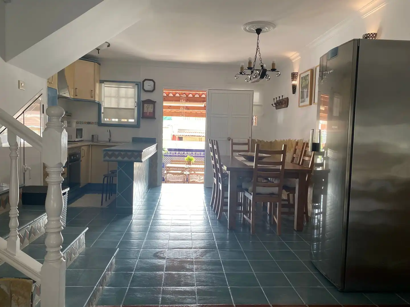 Menjador de Casa adosada en venda en Mogán amb Aire condicionat, Terrassa i Traster