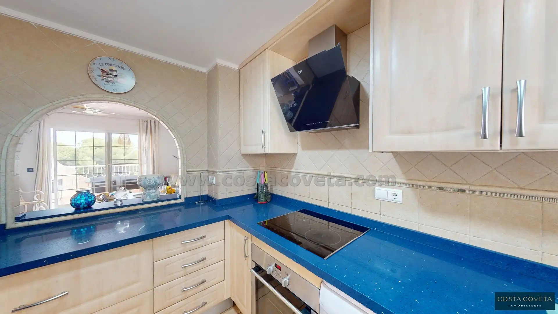 Kitchen of Apartments for sale in El Campello  with Air Conditioner, Terrace and Swimming Pool