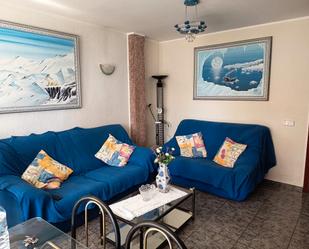 Living room of Apartment to rent in  Palma de Mallorca  with Terrace, Furnished and Oven