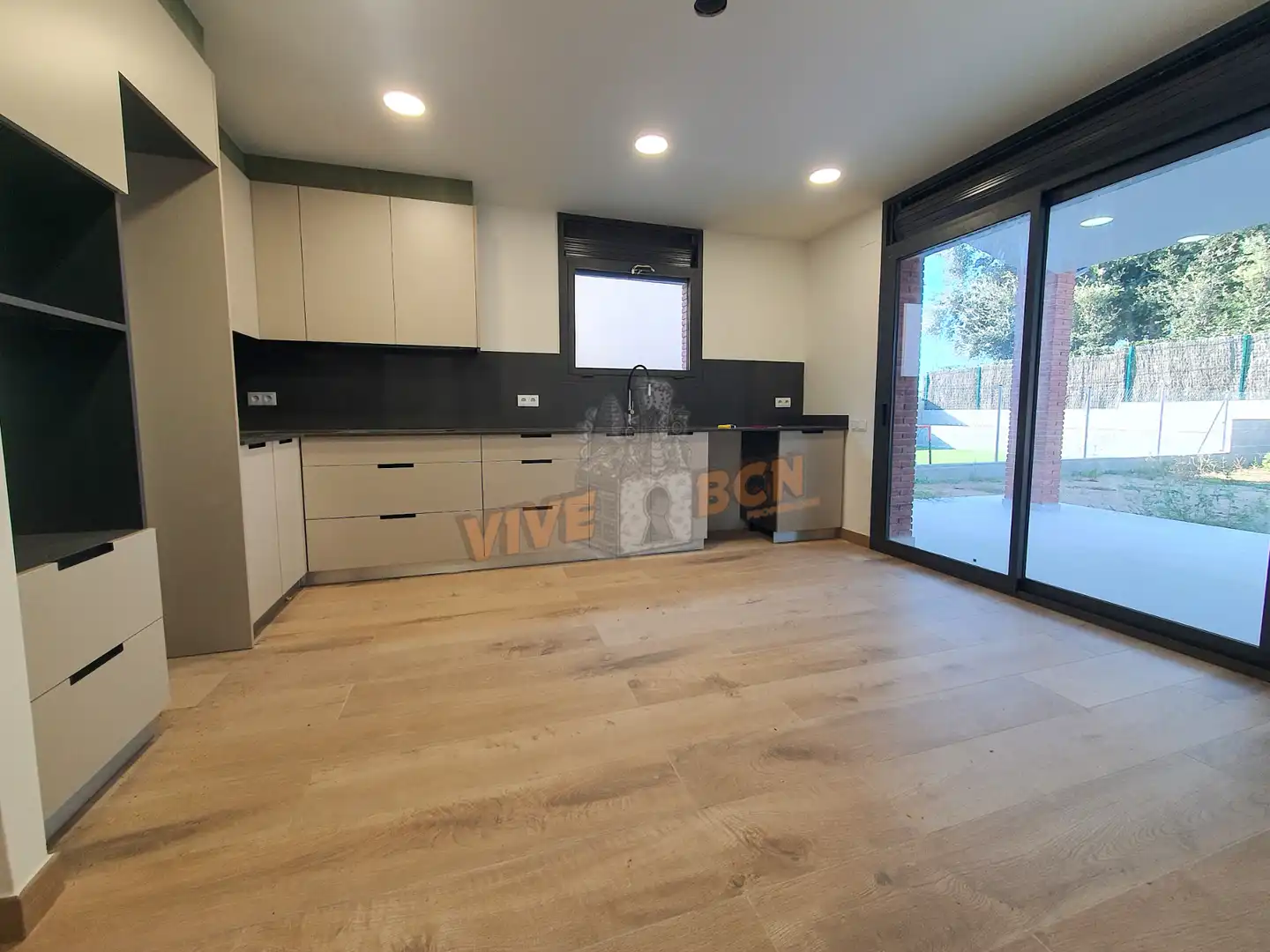 Cocina de Casa adosada en venta en Sant Esteve de Palautordera con Calefacción, Jardín privado y Terraza