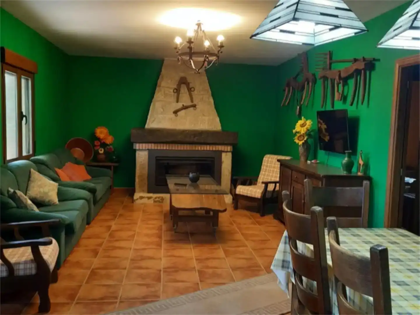 Sala de estar de Piso en venta en Losar de la Vera con Aire acondicionado, Amueblado y Horno