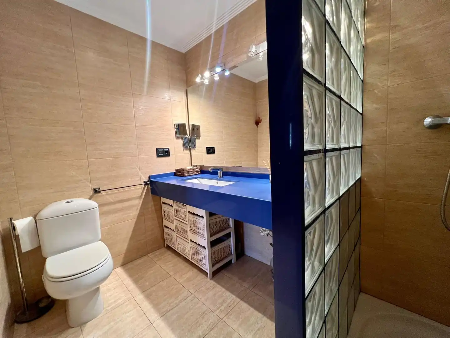 Baño de Ático de alquiler en Elche / Elx con Aire acondicionado, Calefacción y Terraza
