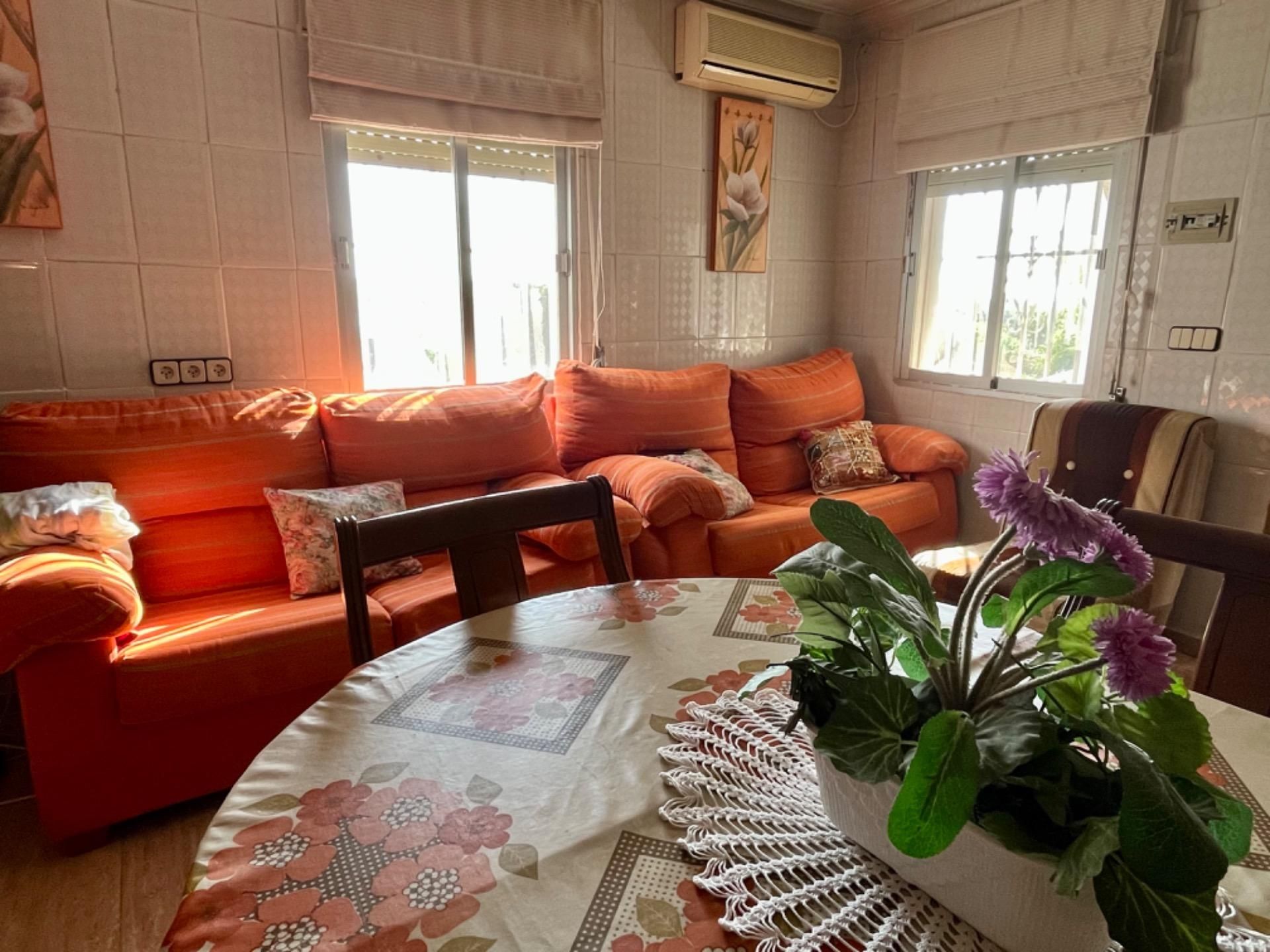 Sala d'estar de Casa o xalet en venda en Crevillent amb Aire condicionat, Calefacció i Jardí privat