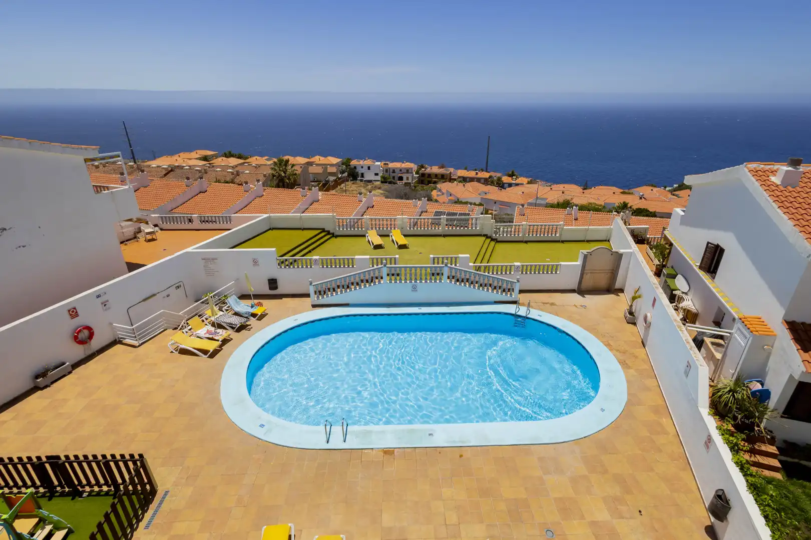 Piscina de Casa adosada en venta en El Rosario con Aire acondicionado, Jardín privado y Terraza