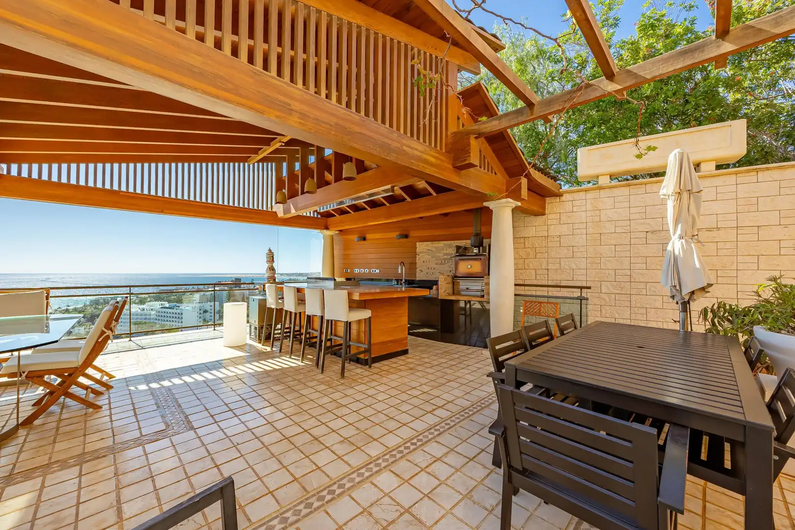 Terraza de Casa o chalet en venta en San Bartolomé de Tirajana con Aire acondicionado, Jardín privado y Terraza
