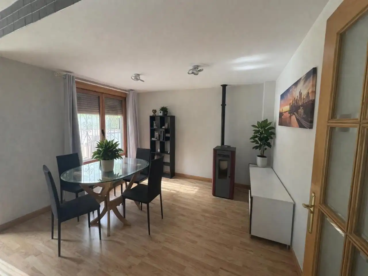 Esszimmer von Haus oder Chalet zum Verkauf in Guadalajara mit Heizung, Privatgarten und Parkett