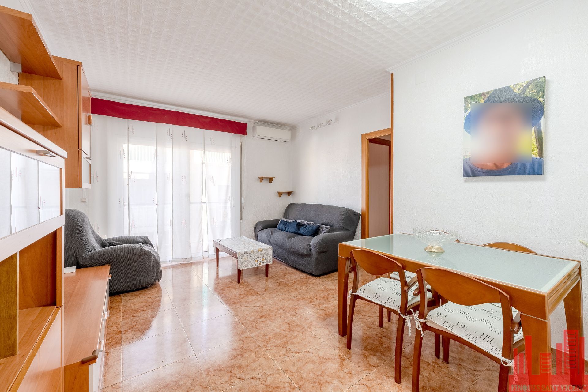 Living room of Flat for sale in Sant Vicenç Dels Horts  with Air Conditioner and Heating