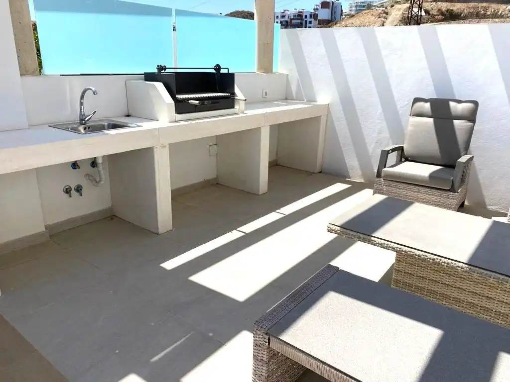 Terrace of Attic for sale in Benalmádena  with Air Conditioner, Heating and Storage room