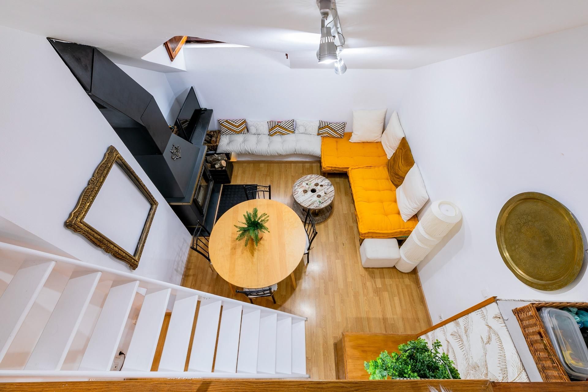 Living room of Attic for sale in Biescas  with Heating