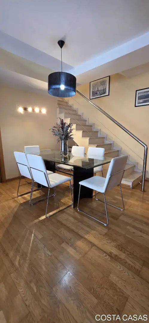 Dining room of Duplexes for sale in Castelldefels  with Air Conditioner, Heating and Parquet flooring