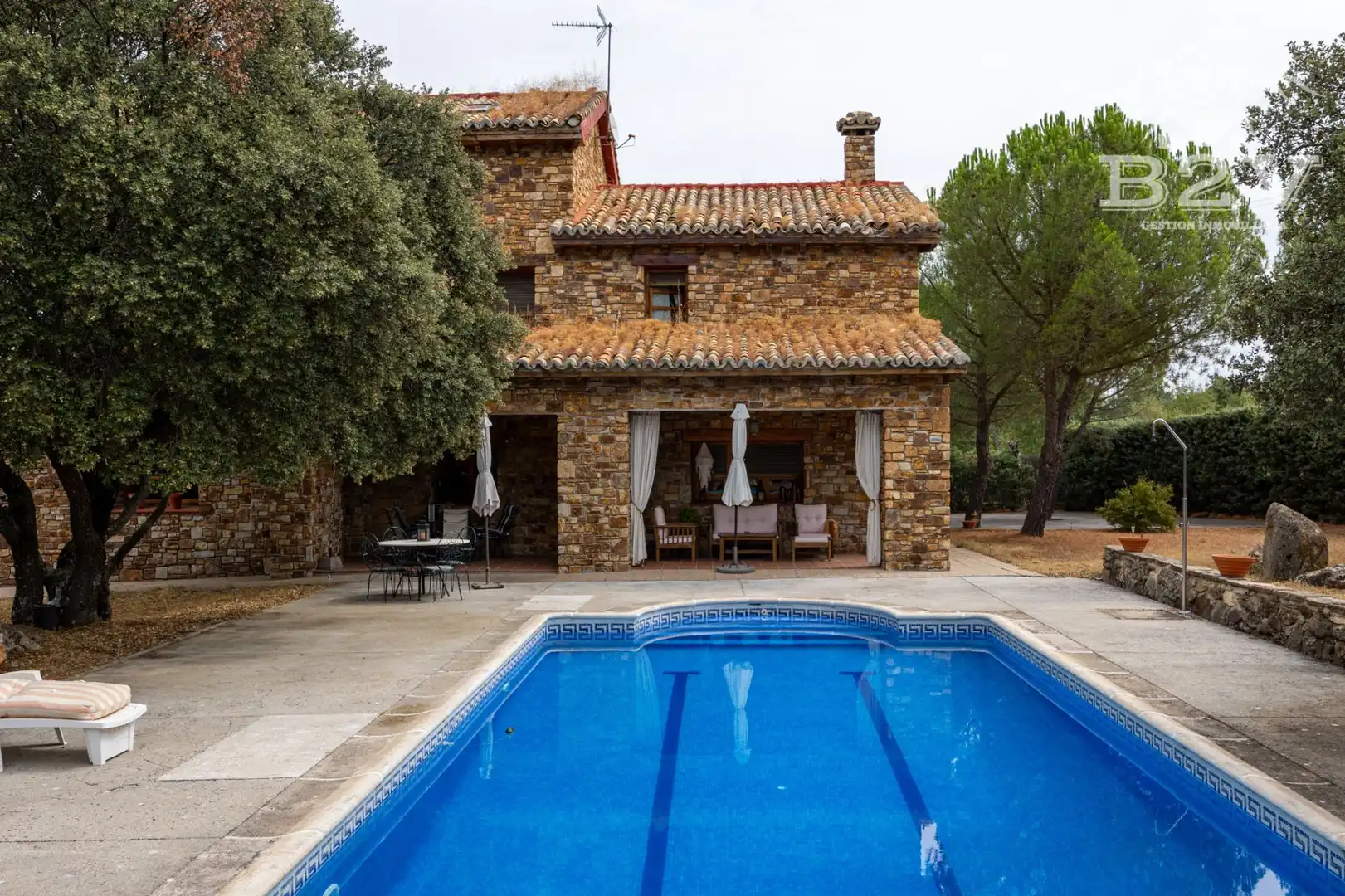 Piscina de Casa o chalet en venta en Garganta de los Montes con Aire acondicionado, Calefacción y Jardín privado