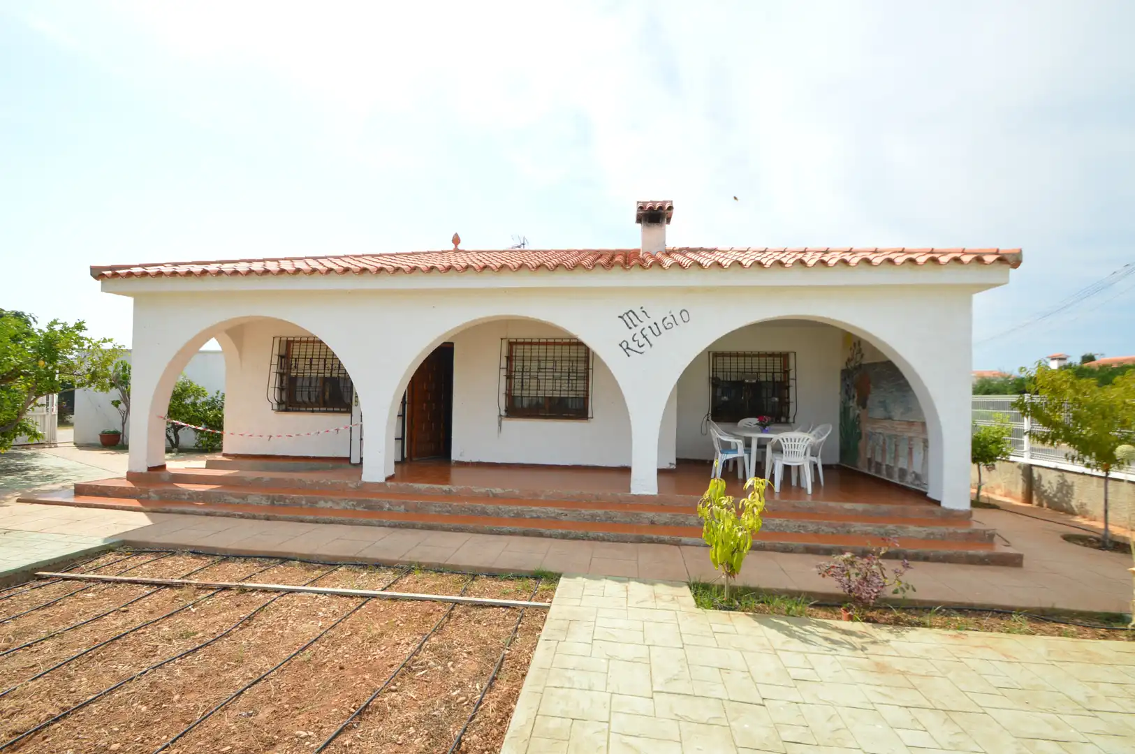 Vista exterior de Casa o chalet en venta en Vinaròs con Jardín privado, Terraza y Trastero