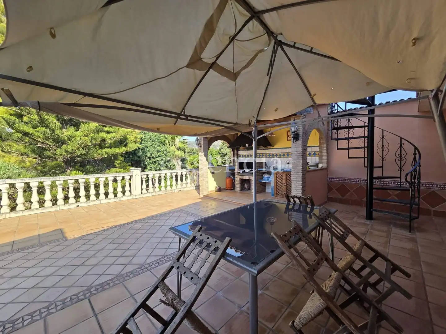 Terrassa de Casa o xalet en venda en Alfauir amb Aire condicionat, Jardí privat i Terrassa