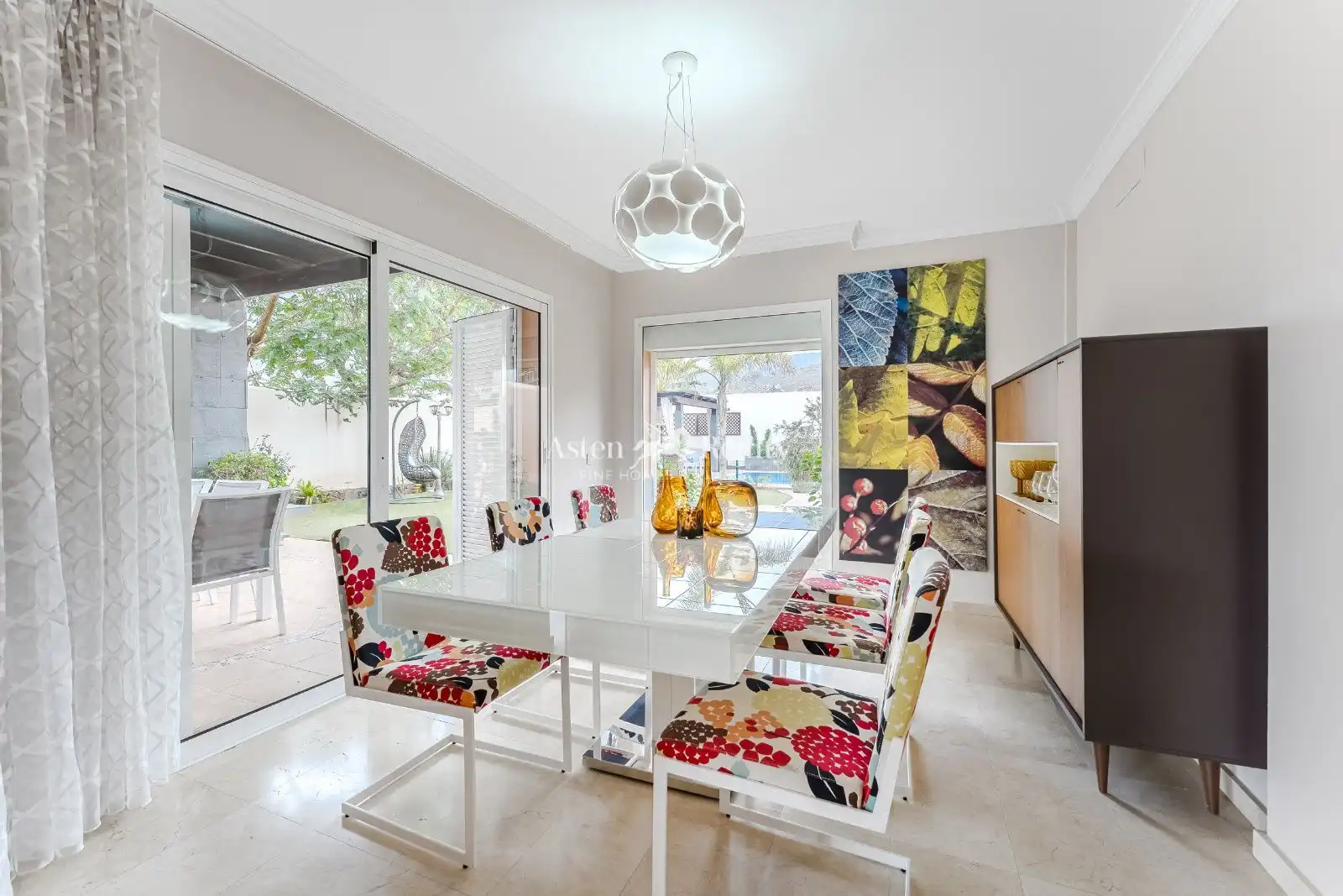 Dining room of Houses for sale in Adeje  with Air Conditioner, Heating and Terrace