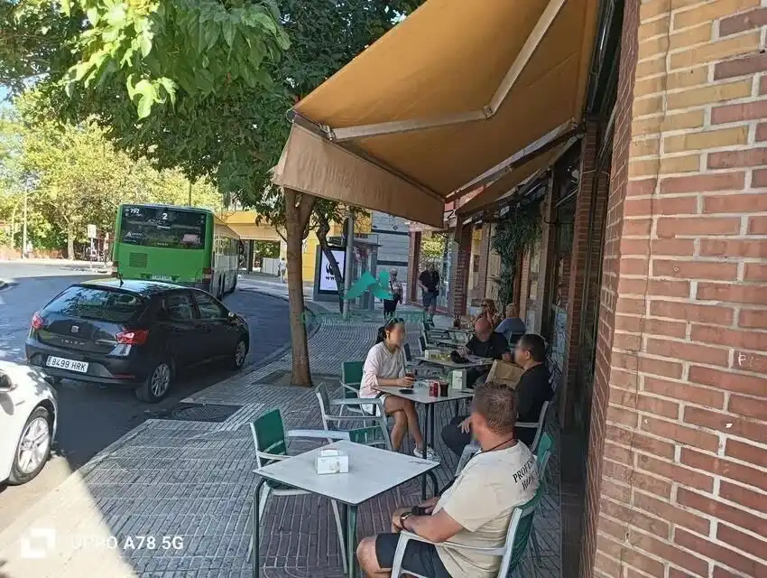 Terrassa de Local de lloguer en Alcorcón amb Aire condicionat i Moblat