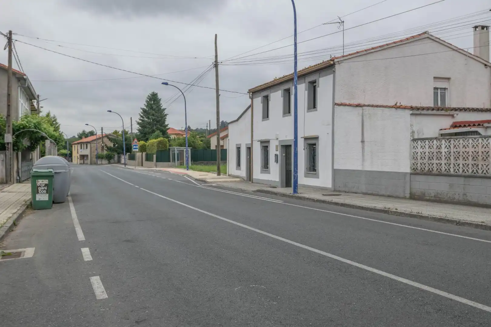 Vista exterior de Casa o chalet en venta en Culleredo con Calefacción, Jardín privado y Parquet