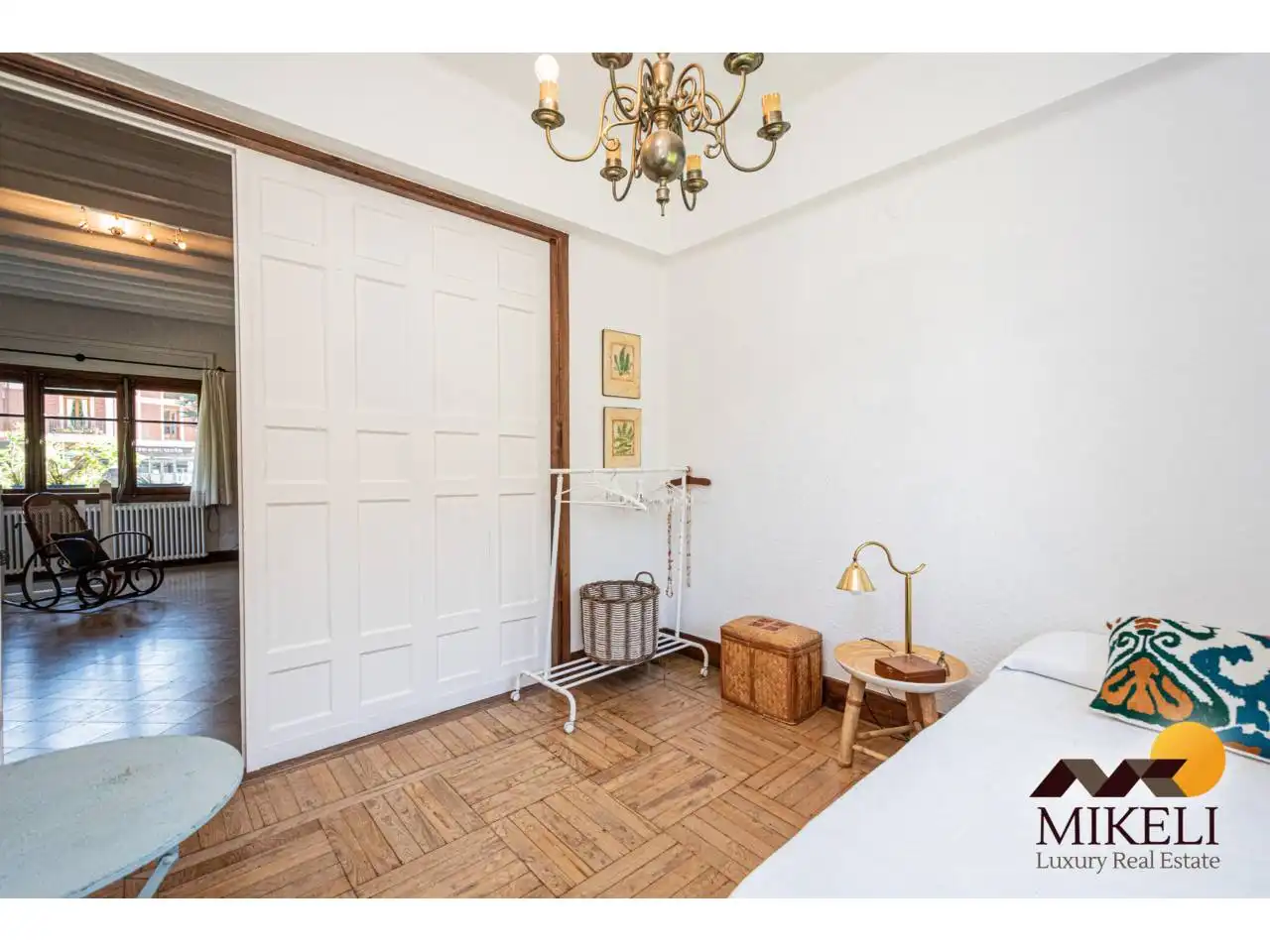 Dormitori de Casa o xalet de lloguer en Ramales de la Victoria amb Calefacció, Jardí privat i Parquet