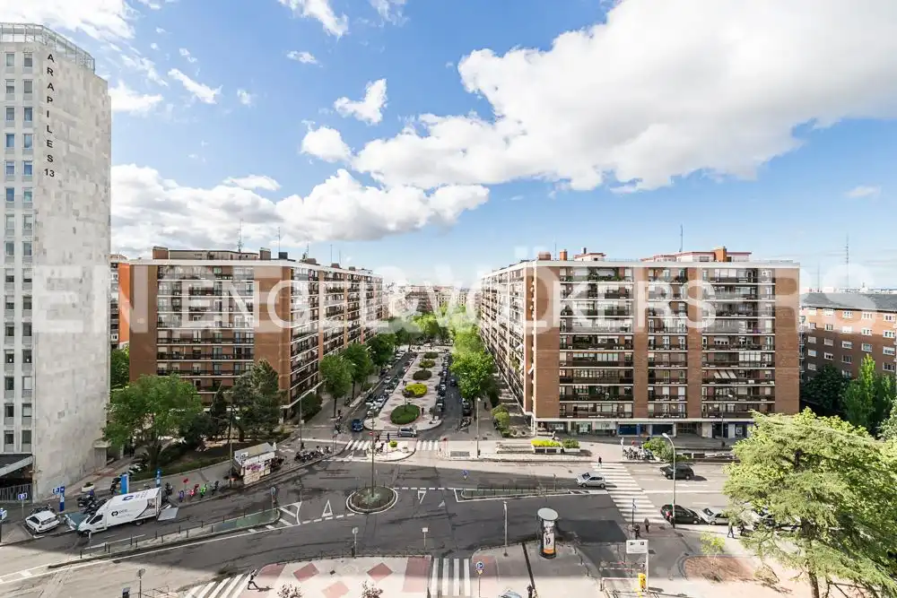 Vista exterior de Pis de lloguer en Madrid amb Calefacció i Es permeten mascotes