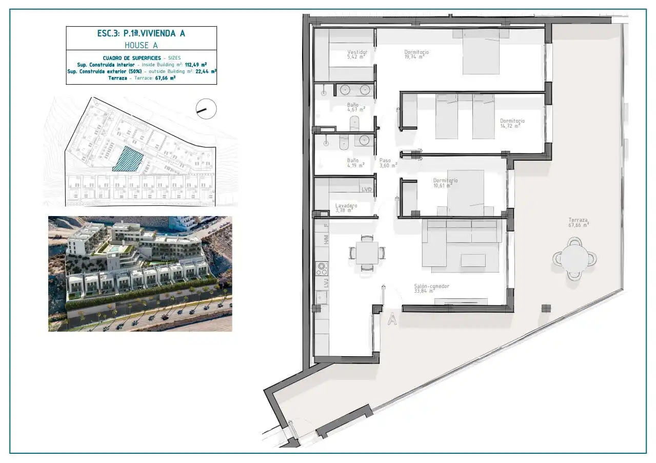 Apartament amb terrassa en venda a El Hornillo, imagen 9