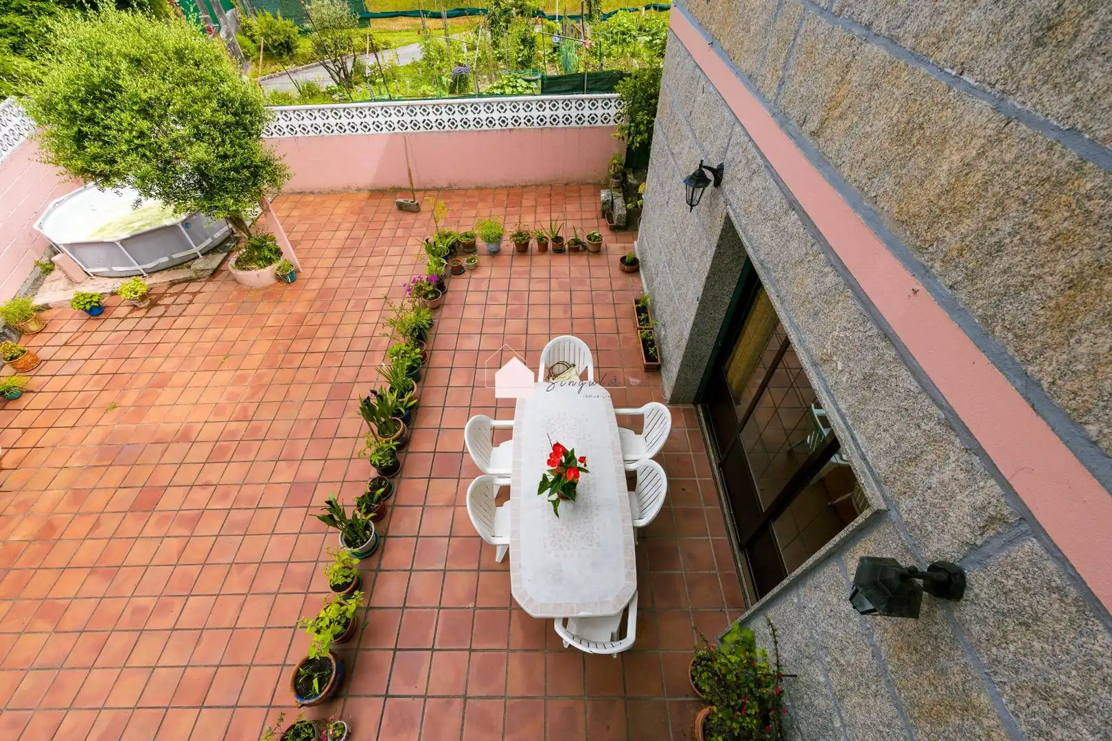 Terraza de Casa o chalet en venta en Gondomar con Calefacción, Jardín privado y Trastero