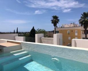 Swimming pool of Attic for sale in Santa Eulària des Riu  with Air Conditioner, Heating and Terrace