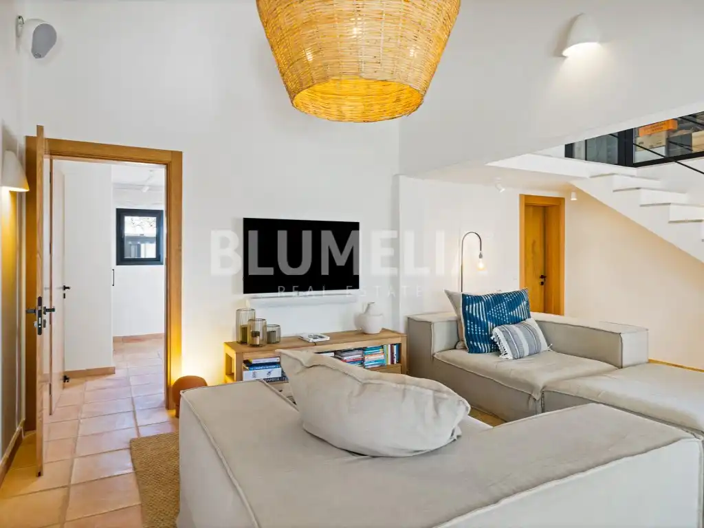 Sala de estar de Casa o chalet en venta en Jávea / Xàbia con Aire acondicionado, Jardín privado y Terraza